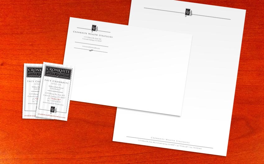 Business Card, Letterhead, Envelope Design by Swanie