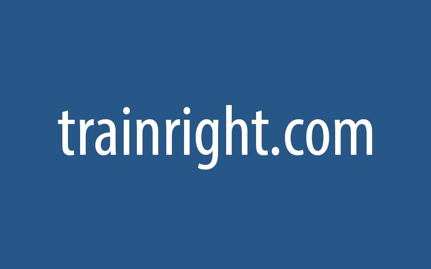 Trainright.com Text logo